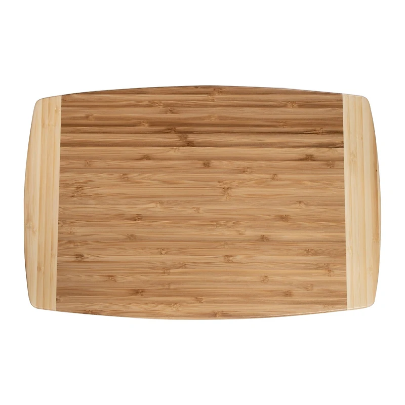 Honey Can Do Joyce Chen Burnished Bamboo Cutting Board, 12'' x 18''