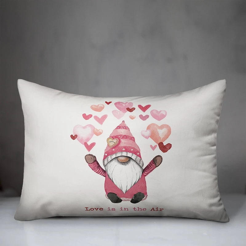 Love In The Air Throw Pillow, 14" x 20"