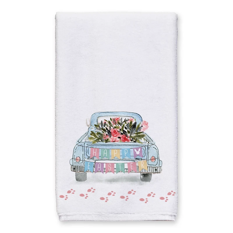 Easter Truck 16" x 25" Tea Towel - Set of 2