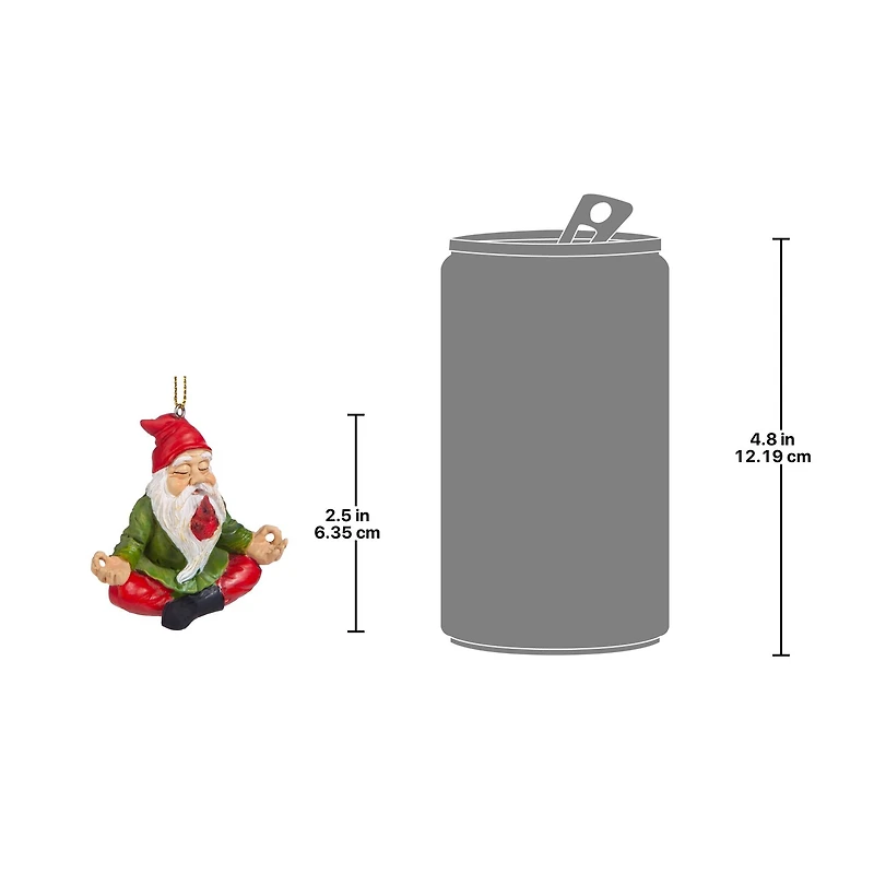 Design Toscano 3ct. Zen Gnome Ornaments