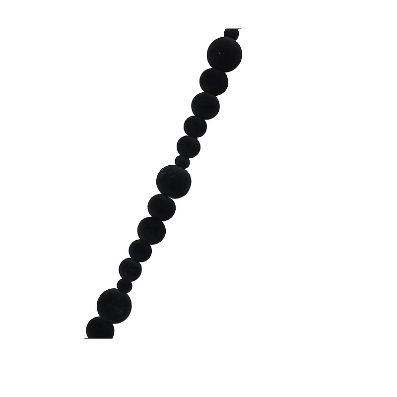 6ft. Black Wood Bead Garland by Ashland®