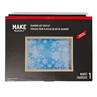 10" x 14" Snowflake Diamond Art Tray Kit by Make Market®