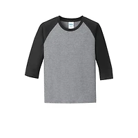 Port & Company Youth Raglan Tee