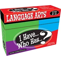 I Have... Who Has...? Language Arts Games, Grades 2-3