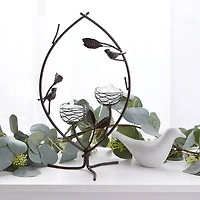 14" Harmony Birdies Tealight Holder