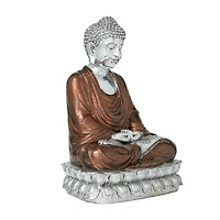 Copper Polystone Eclectic Sculpture, 16" x 12" x 9"