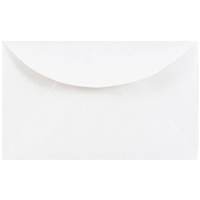 JAM Paper White 3Drug Mini Envelopes, 100ct.