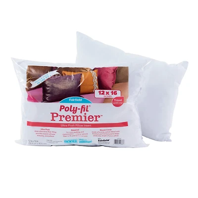 Poly-Fil® Premier™ 10ct. Travel Pillow Inserts, 12" x 16"