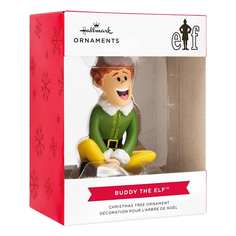Hallmark 3.5" Buddy the Elf™ Singing Ornament