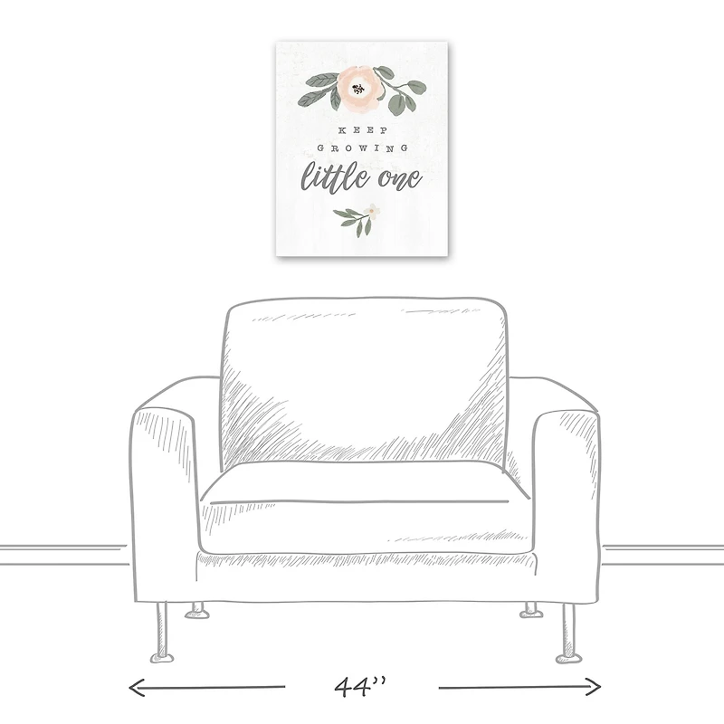 Keep Growing 16" x 20" Canvas Wall Art