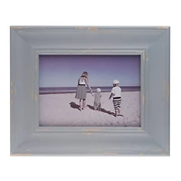 DII® Gray Distressed 5" x 7" Picture Frame