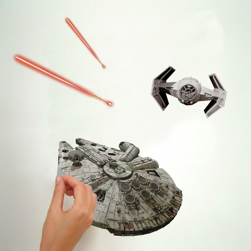 RoomMates Star Wars Classic Spaceships Peel & Stick Decals