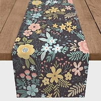 Bright Florals Outdoor Table Runner