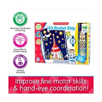 Long & Tall Puzzle - 123 Rocket Ship: 50+ Pcs