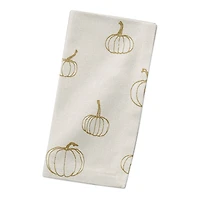 Mini Pumpkin Pattern Cotton Twill Napkin