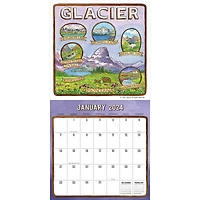 TF Publishing 2024 National Parks-Art Wall Calendar