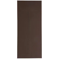 JAM Paper 5" x 11.5" Chocolate Brown Policy Business Envelopes, 50ct.