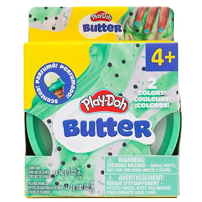 Play-Doh Green & White Mint Chocolate Chip Scented Butter Compound