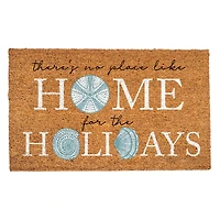 Home for the Holidays Shell Door Mat