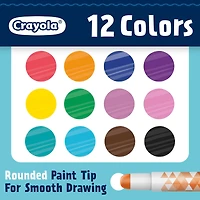 Crayola® Acrylic Paint Doodle Sticks, 2 Packs of 12