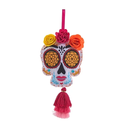 Embroidered Felt Sugar Skull by Ashland®