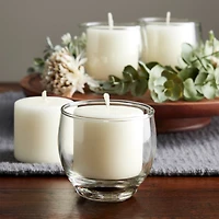 24 Pack: Round Glass Votive Candle Holder by Ashland®