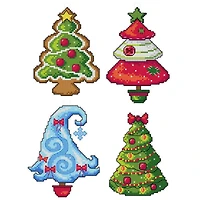 Crafting Spark Christmas Trees Counted Cross Stitch Kit