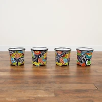 10" Handmade Mexican Talavera Ceramic Planter