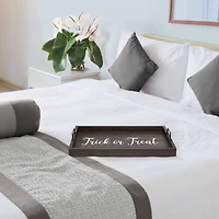 Elegant Designs™ 15.5" Trick or Treat Serving Tray with Handles