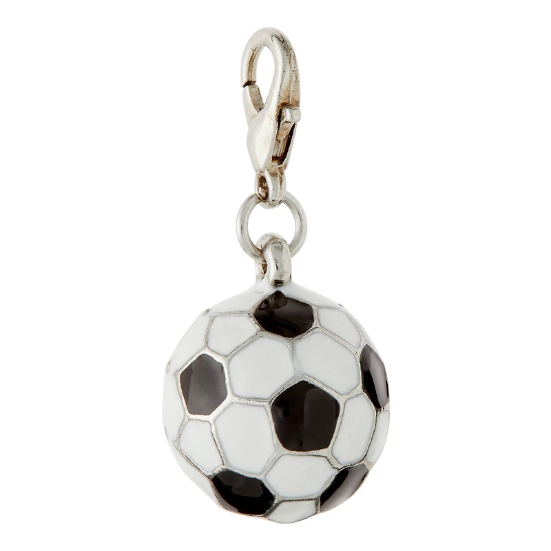 12 Pack: 3D Soccer Charm by Bead Landing™