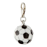 12 Pack: 3D Soccer Charm by Bead Landing™