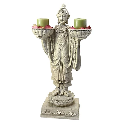 Design Toscano 24.5" Avalokitesvara Buddha Garden Statue