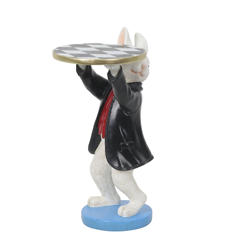 11.25" Rabbit with Plate Tabletop Décor by Ashland®