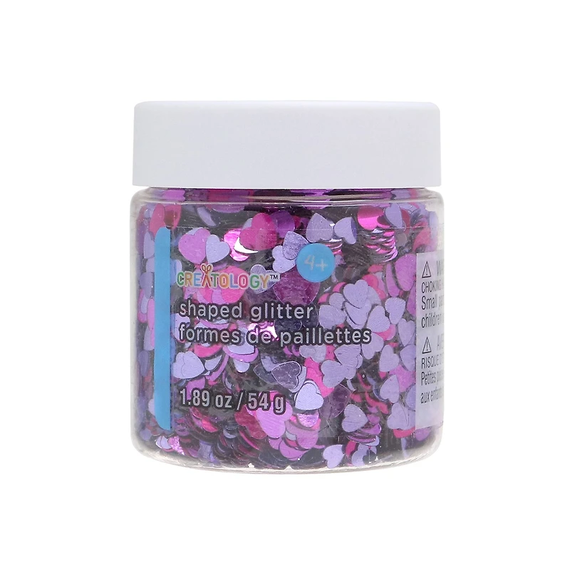 Pink & Purple Heart Shaped Glitter by Creatology™