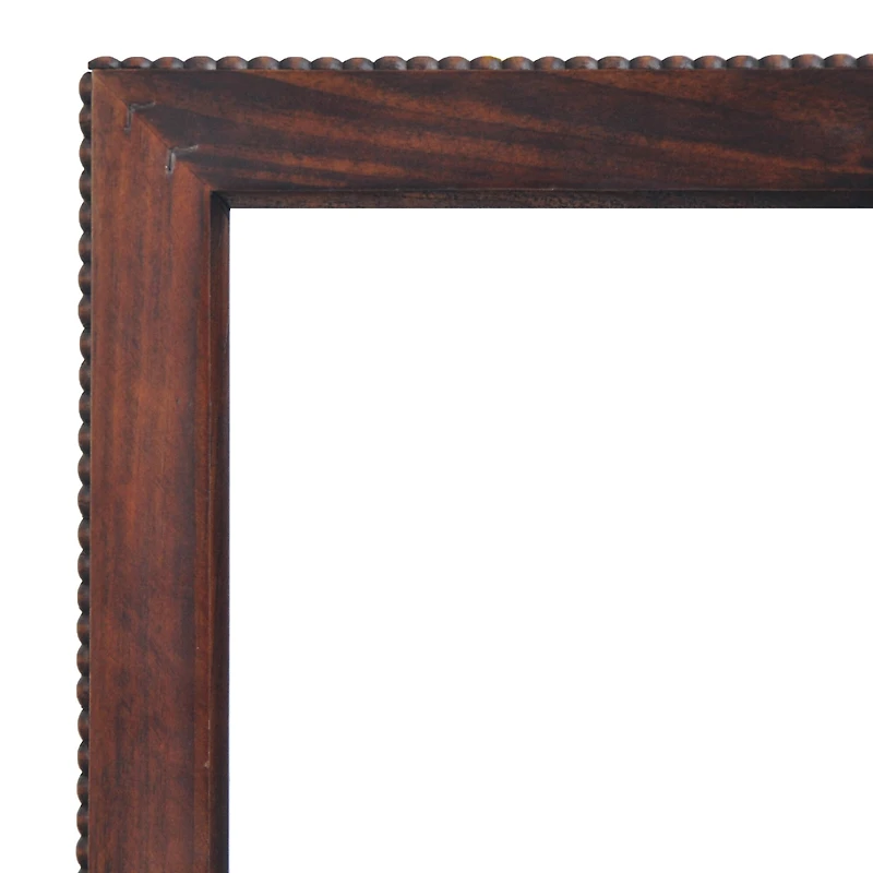 Home Brown with Beaded Edge Wood Wall Frame by Studio Décor