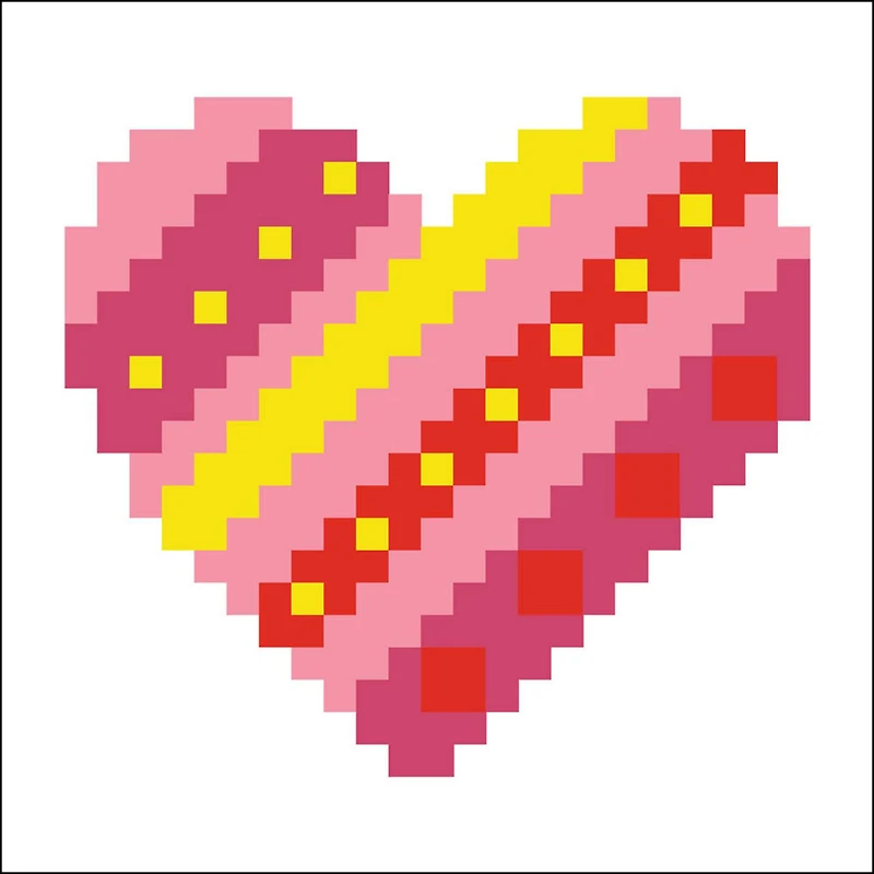 Diamond Dotz® Patchwork Heart Diamond Painting Kit