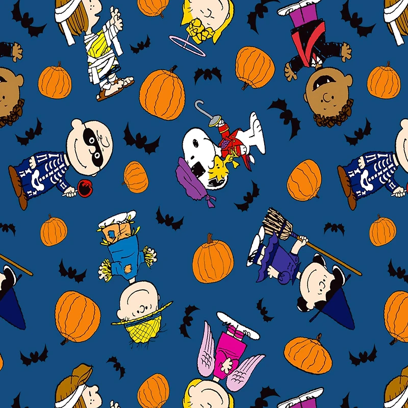 Peanuts® Halloween Toss Cotton Fabric 