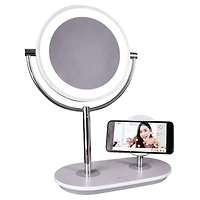 OttLite 15.65" Wireless Charging LED Makeup Mirror