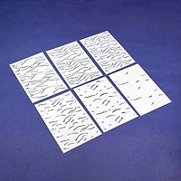 Waves Layering Stencils by Recollections™