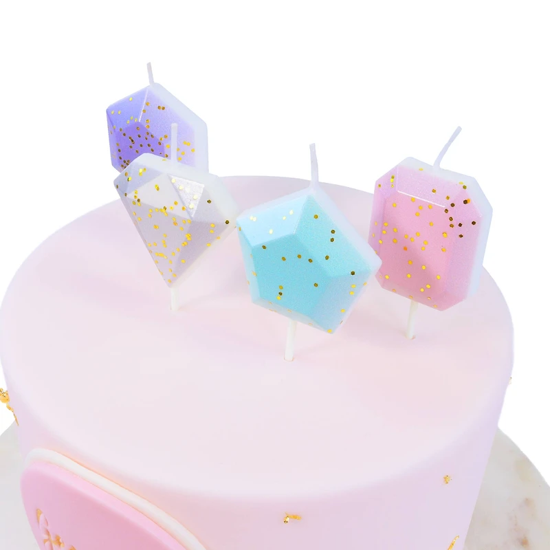 PME Party® Gem Stones Birthday Candle Set