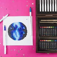 Art 101 Multimedia Illustration Wood Art Set