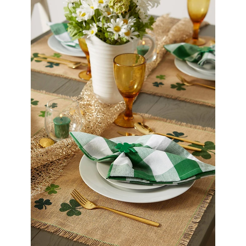 DII® Shamrock Jute Placemats , 6ct.