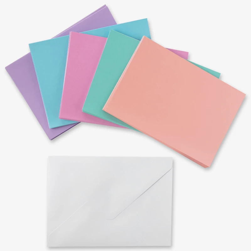 Shimmer Cards & Envelopes by Recollections™, 5" x 7"