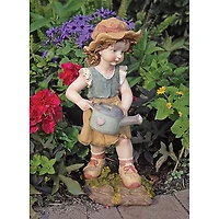Design Toscano 19" Farmer Fanny Garden Statue