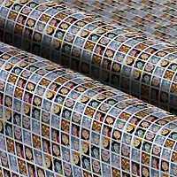 Disney® Villains Grid Cotton Fabric