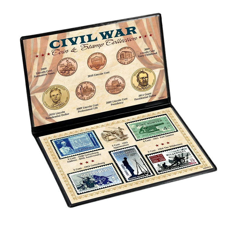 Civil War Coin & Stamp Collection