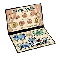 Civil War Coin & Stamp Collection