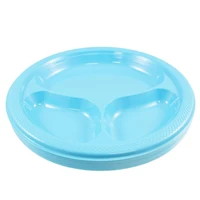 JAM Paper 10.25" Divided Plastic Party Plates