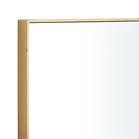 Gold Contemporary Wall Mirror
