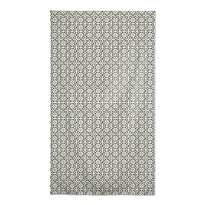 Gray Cream Tile Tablecloth
